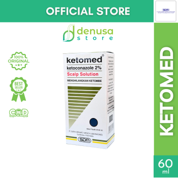 KETOMED Ketoconazole 2% Menghilangkan Ketombe 60 ml