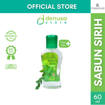 PURBASARI Sabun Sirih Feminine Wash Natural Aroma Daun Sirih 60 ml