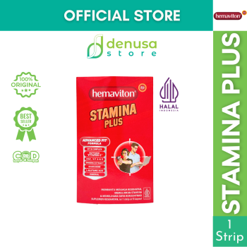 HEMAVITON Stamina Plus 1 Strip 5 Kapsul Kemasan Sleeve