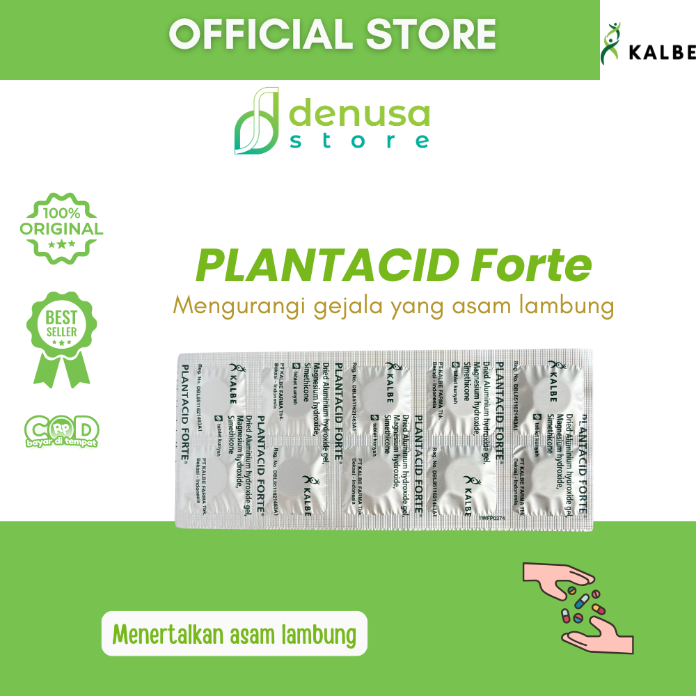 PLANTACID Forte 1 Strip 10 Tablet Kunyah