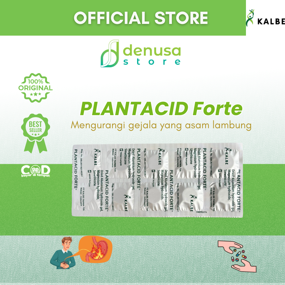 PLANTACID Forte 1 Strip 10 Tablet Kunyah