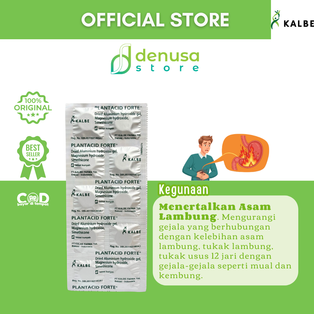 PLANTACID Forte 1 Strip 10 Tablet Kunyah