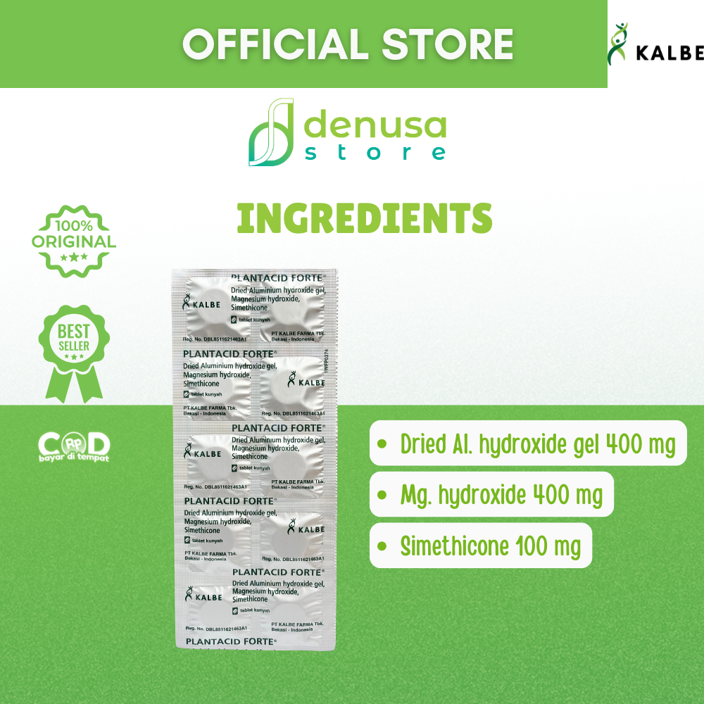 PLANTACID Forte 1 Strip 10 Tablet Kunyah