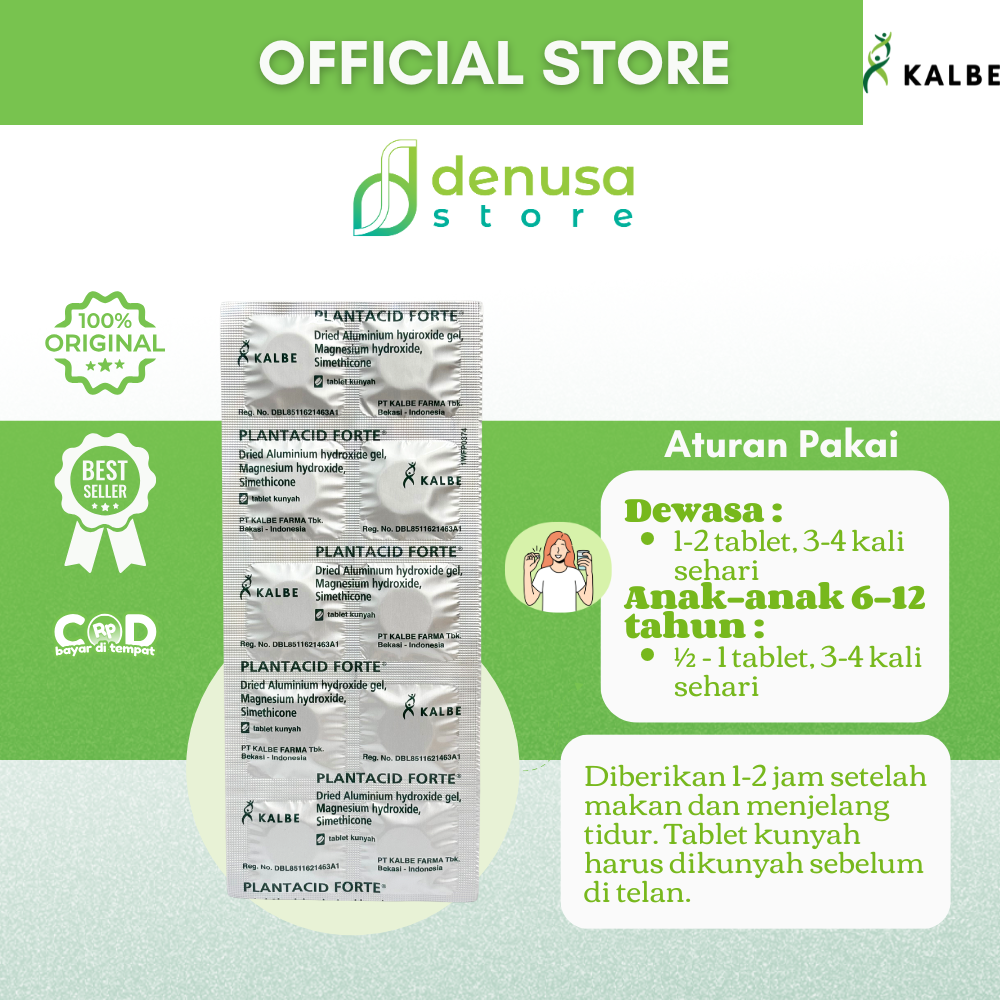 PLANTACID Forte 1 Strip 10 Tablet Kunyah