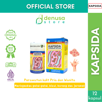 KAPSIDA Kembang Bulan 1 Kotak 12 Kapsul