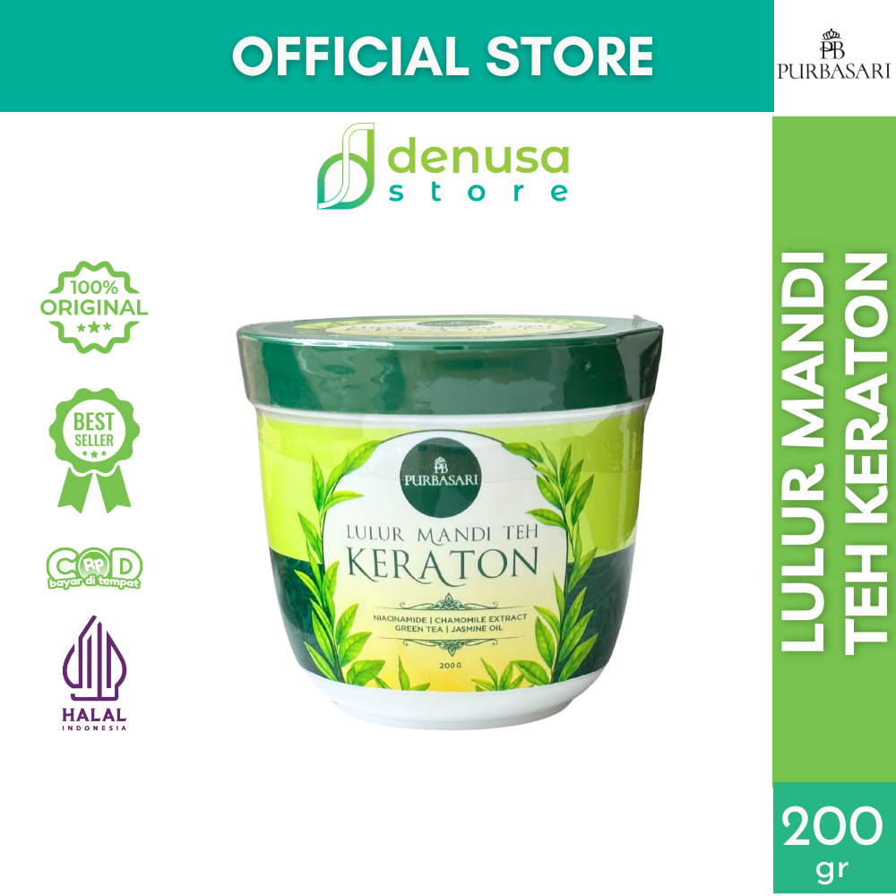 PURBASARI Lulur Mandi Teh Keraton 200 gram