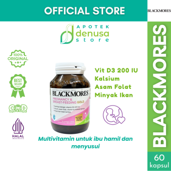 BLACKMORES Pregnancy n Breast Feeding Gold 60 Kapsul Lunak