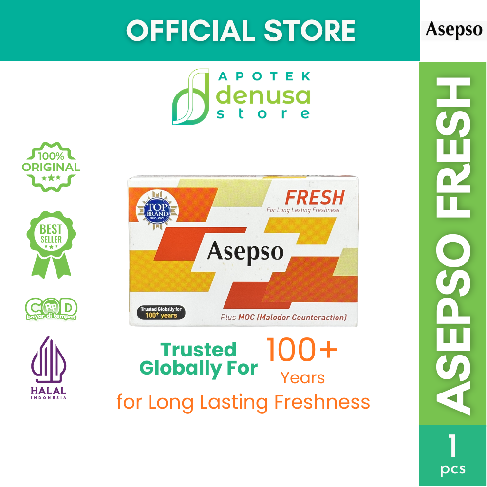 ASEPSO Fresh For Long Lasting Freshness Plus MOC 80 g