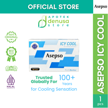 ASEPSO Icy Cool For Cooling Sensation Plus Menthol 80 g