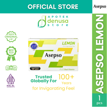 ASEPSO Lemon For Invigorating Feel Plus Dual Vitamin 80 g
