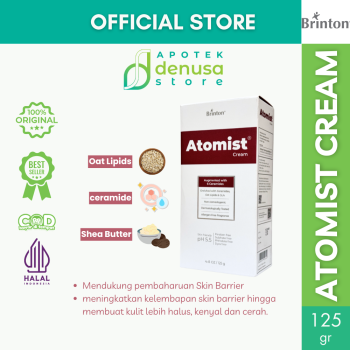 BRINTON Atomist Cream Augmented With 6 Ceramides Skin Friendly PH 5.5 125 g