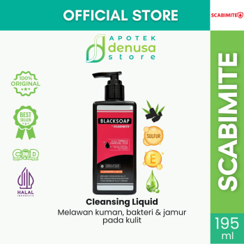 SCABIMITE Blacksoap Cleansing Liquid 195 ml
