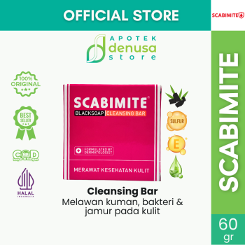 SCABIMITE Blacksoap Cleansing Bar 60 g