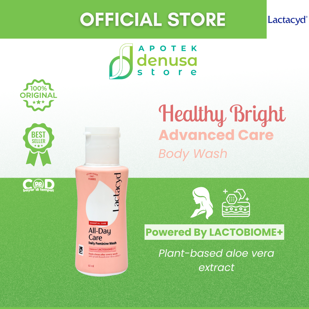LACTACYD Essential Care All Day Care Daily Feminine Wash 60 ml