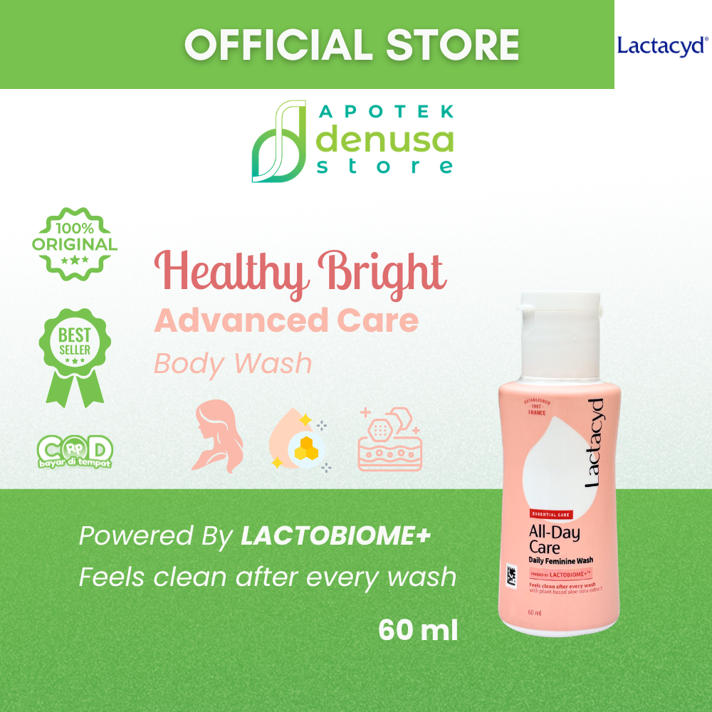 LACTACYD Essential Care All Day Care Daily Feminine Wash 60 ml