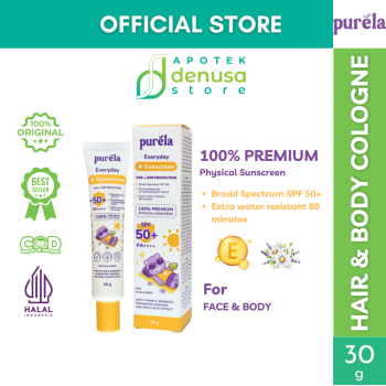 PURELA Everyday Sunscreen UVA+UVB Protection SPF50+ PA++++ 30 g