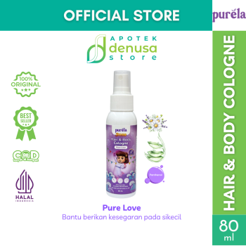 PURELA Jumbo Hair n Body Cologne Pure Love 80 ml