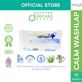 CAREPLUS HiFresh Calm Washlap 10 Sheets Disposable