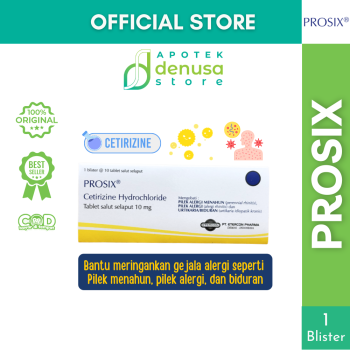 PROSIX Cetirizine Hydrochloride 1 Blister 10 Tablet