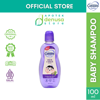 CUSSONS BABY Thick n Black Shampoo Candle Nut n Celery 50+50 ml