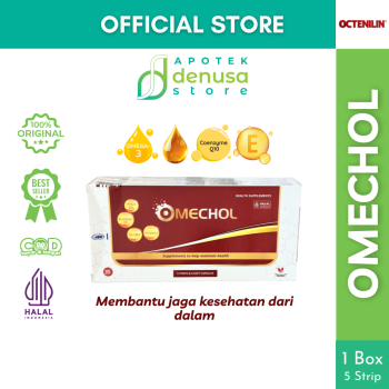 OMECHOL Suplemen Kesehatan 1 Box 5 Strip
