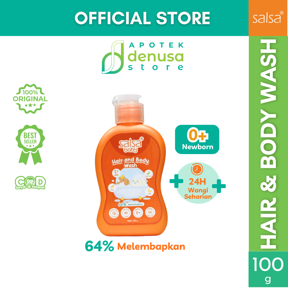 SALSA BABY Hair n Body Wash 100 g