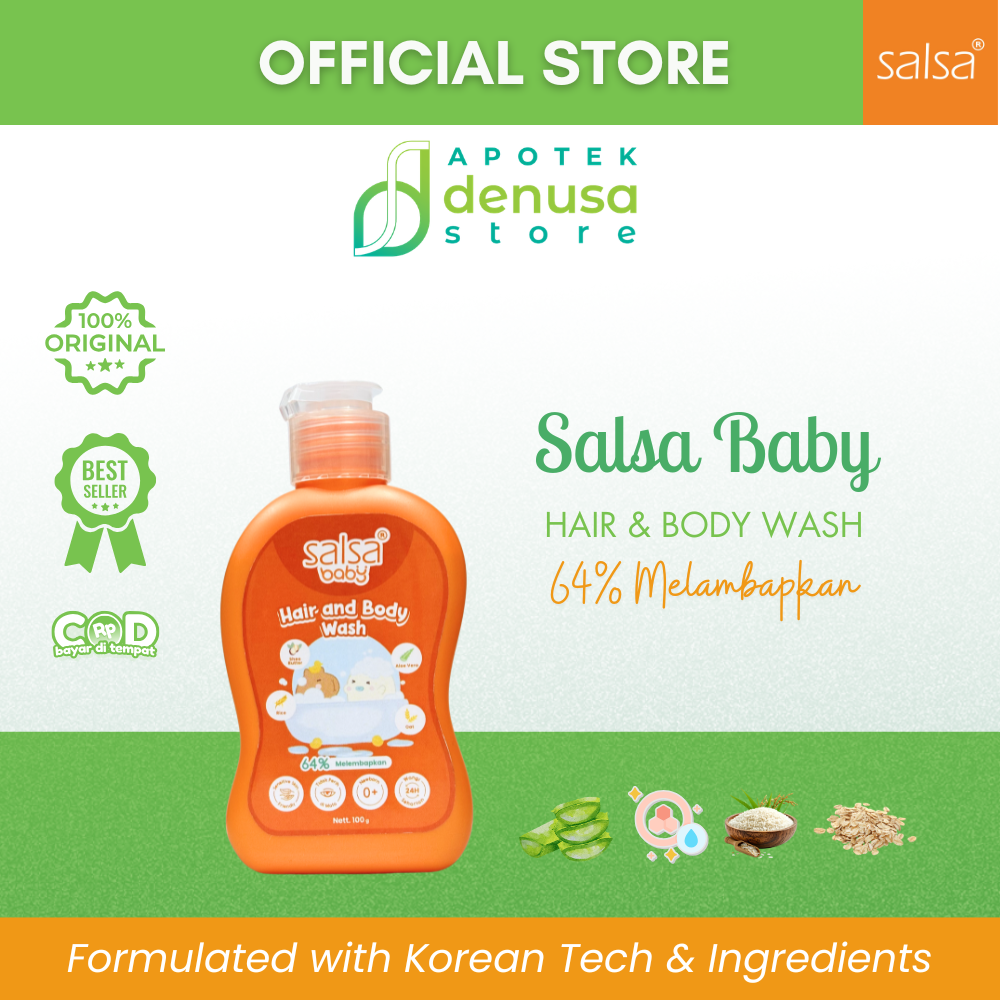 SALSA BABY Hair n Body Wash 100 g