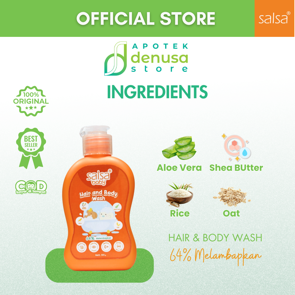 SALSA BABY Hair n Body Wash 100 g