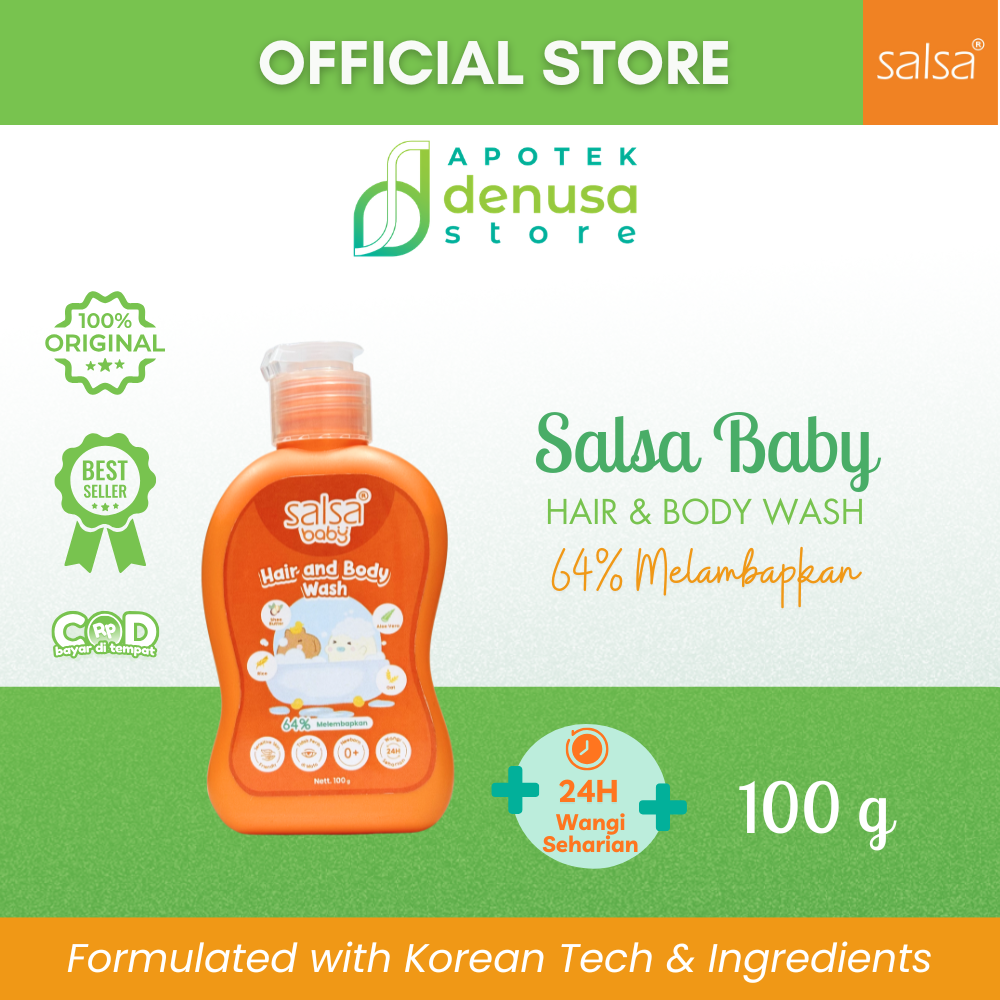 SALSA BABY Hair n Body Wash 100 g