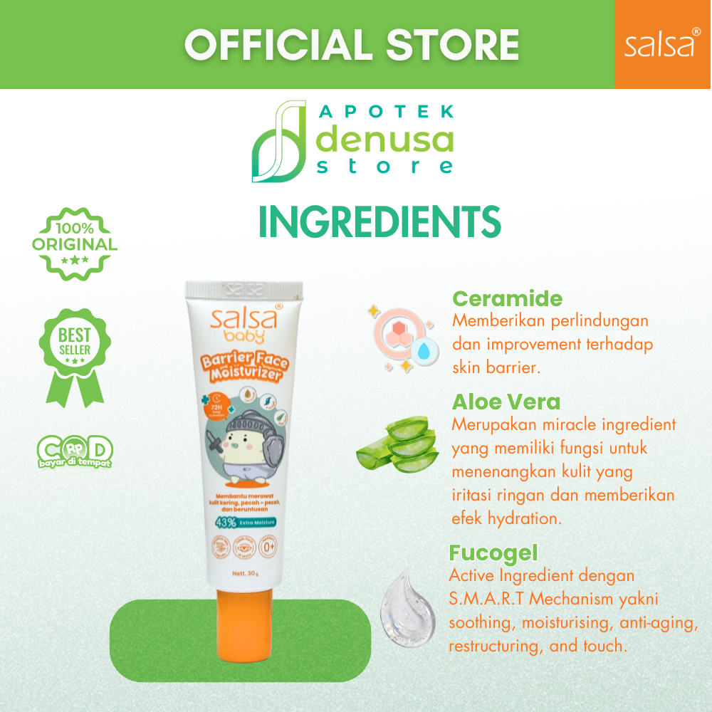 SALSA BABY Barrier Face Moisturizer 30 g