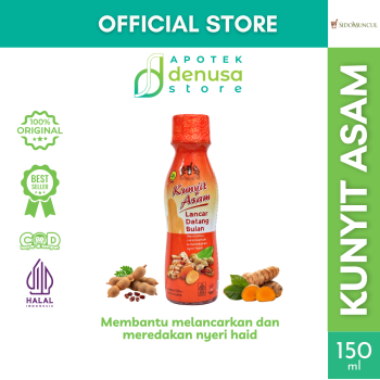 SIDOMUNCUL Kunyit Asam Lancar Datang Bulan 150 ml