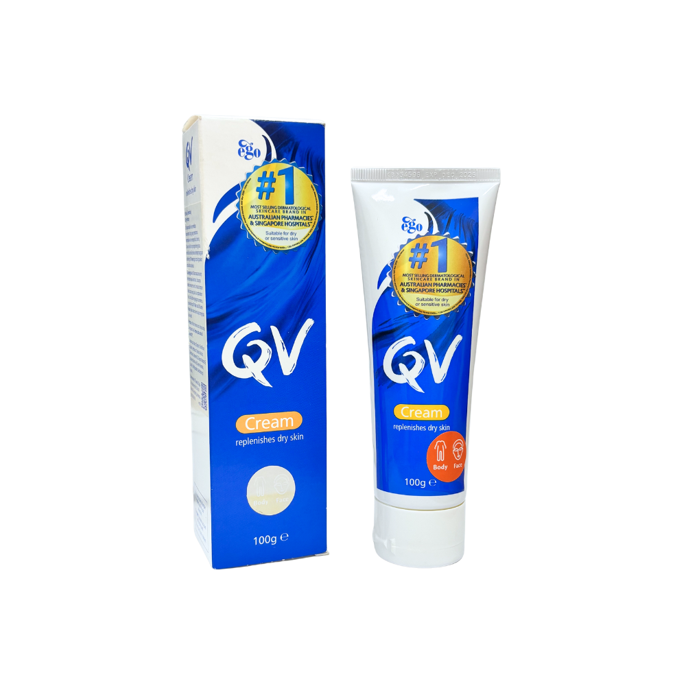 EGO QV Cream Replenishes Dry Skin 100g