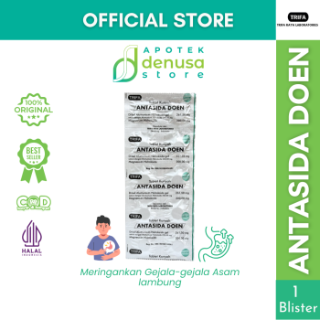 ANTASIDA Doen 1 Blister 10 Tablet Kunyah Trifa